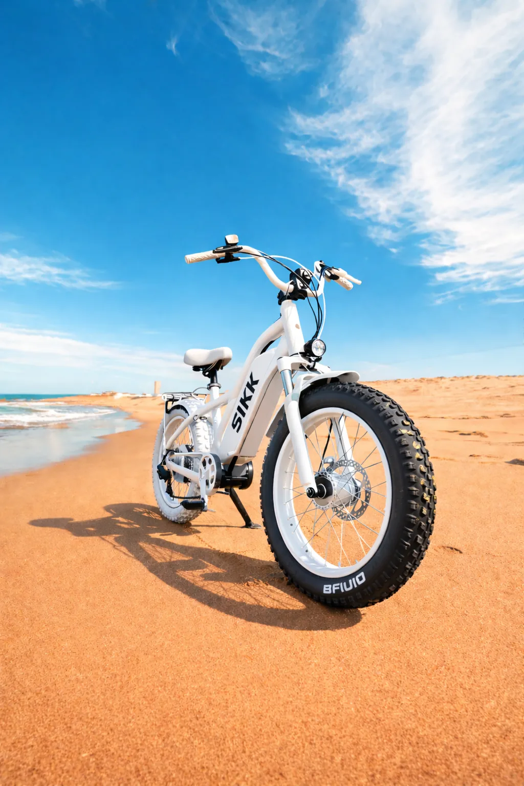Bicycle by the beach